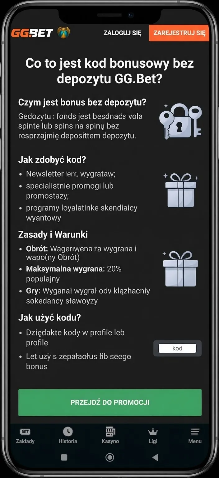 Miejsce na kod promocyjny w formularzu rejestracyjnym